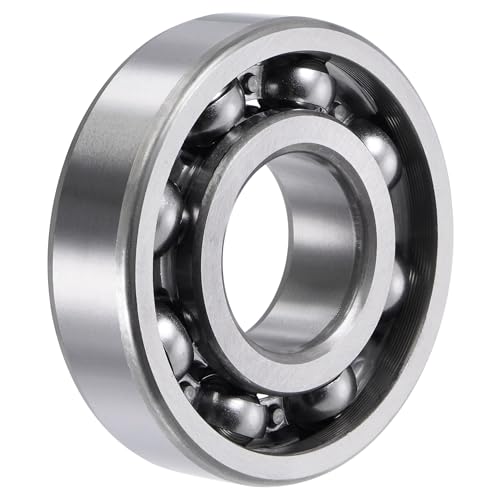 uxcell 6306 Deep Groove Ball Bearings 30x72x19mm Chrome Steel, Open Type - size: 30x72x19mm