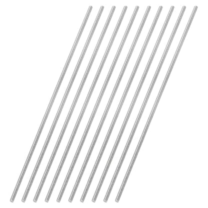 uxcell 10Pcs Fully Threaded Rod M2 x 0.4mm Pitch 120mm/5 Inch Threaded - size: M2x0.4mmx120mm
