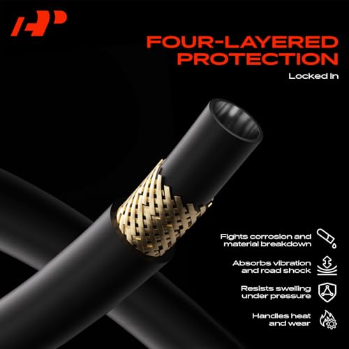 A-Premium Power Steering Pressure Hose Assembly Compatible with Jeep