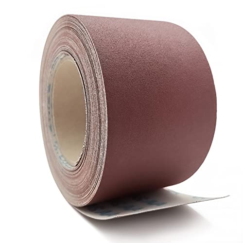 600 Grit Sandpaper Roll, 3 Inch x 49 Feet Emery Cloth Roll Aluminum Oxide Abrasive Paper Roll Continuous Sandpaper for Metalworking, Woodworker, Furniture Repair, Sanding Automotive Plumbing - size: 600 Grit
