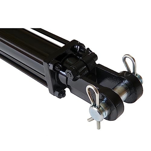 Double Acting Hydraulic Cylinder - AG Tie-Rod Hydraulic Cylinder 2500 PSI Agriculture Standard 2.5" bore 36" Stroke (2.5x36) - size: 36" Stroke, style: 2.5" Bore