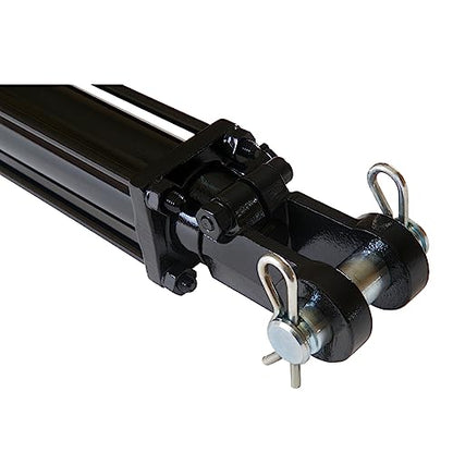 Double Acting Hydraulic Cylinder - AG Tie-Rod Hydraulic Cylinder 2500 PSI Agriculture Standard 2.5" bore 36" Stroke (2.5x36) - size: 36" Stroke, style: 2.5" Bore