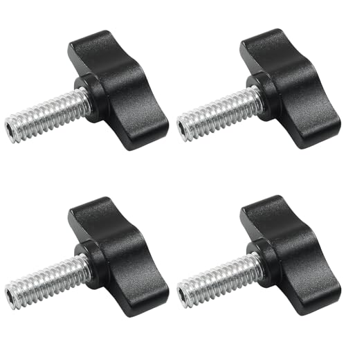Murtenze 1/4"-20 x 3/4" Thumb Screw, 4 Pack - size: 3/4"