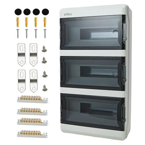 Circuit Breaker Box, IP66 Distribution Protection Box (AT-39 Way-H) - size: 39 - 11.6x21.6x5.1 INCH