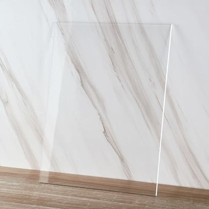 KAITELA Clear Cast Acrylic Sheet 18" x 24" x 1/4" Thick (6mm), Pack of 2 - size: 18" x 24", 1/4" Thick