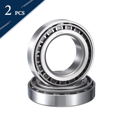 2 Pack 368A/362A Tapered Roller Bearing Cone and Cup Set - size: 368A/362A