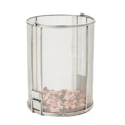 Dip N’ Drain – Stainless Steel Part Cleaning Strainer Basket for 5-Gallon Buckets (Bucket Included) | 1/32″ Mesh, Swing Handle, Perfect for Mechanics, Auto Parts, Garage, Shop & Home Workshop Cleaning - size: 5 Gal. 1/32" Mesh - Bucket