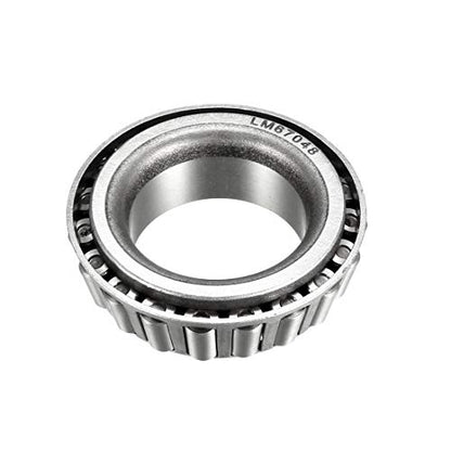 uxcell LM67048 Tapered Roller Bearing Single Cone 1.25" Bore 0.66" Width 2pcs - size: 1.25" x 0.66"