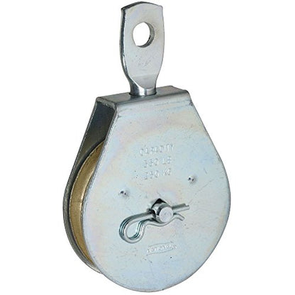 National Hardware N219-998 Swivel Single Pulley, Zinc Plated, 2-1/2" - size: 2-1/2 Inch