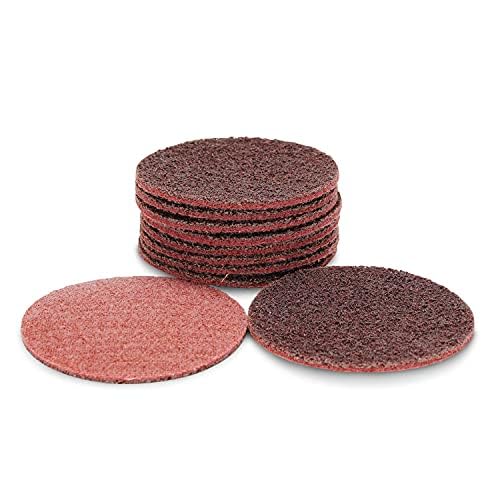 BHA 5" Hook & Loop Surface Conditioning Discs, Red (Medium) - 10 Pack - size: Red (Medium)