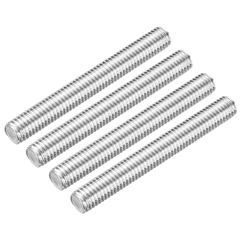 MECCANIXITY Fully Threaded Rod 1/2"-13 UNC Thread Pitch 304 Stainless Steel Right Hand Threaded Rods Bar Studs,3.94 inch 4 Pack - size: 1/2"-13 UNC x 3.94 inch