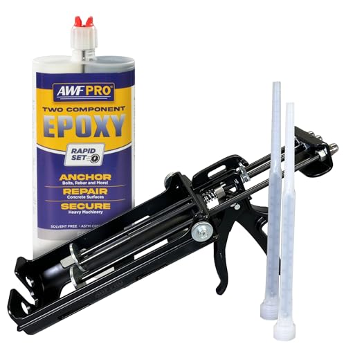 AWF PRO Rapid Set Concrete Anchoring Epoxy Adhesive, 600 mL