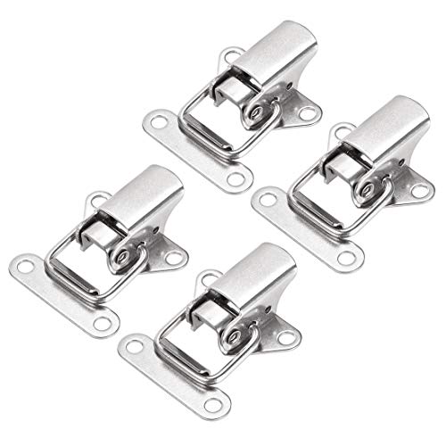 uxcell 1.61-inch SUS304 Stainless Steel Draw Toggle Latch Clamp for Case Toolbox - 4 Pcs