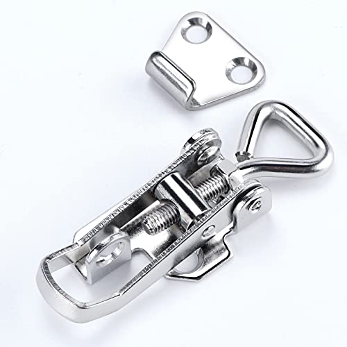 316 Stainless Steel Toggle Latch Clamp Marine Cabinet Hinge Lockable