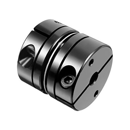 uxcell 5mm to 6mm Bore One Diaphragm Motor Wheel Flexible Coupling Joint - size: 5-6mm