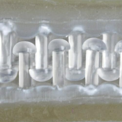 Scotch Extreme Interlocking Fasteners, 4 Strips, 1" x 3", Delivers Powerful Bond on Contact, Weather, Dirt & UV Resistant, 1 Set Holds 2 lbs., Designed with Reclosable Dual-Lock Technology (RFD7090) - color: Clear, size: 1"x3", style: 2 sets