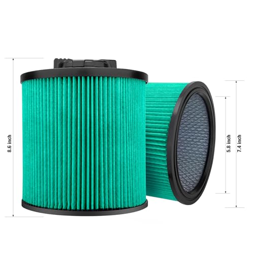 DEWALT HEPA Shop Vac Filter Replacement DXVC6914 - style: DXVC6914