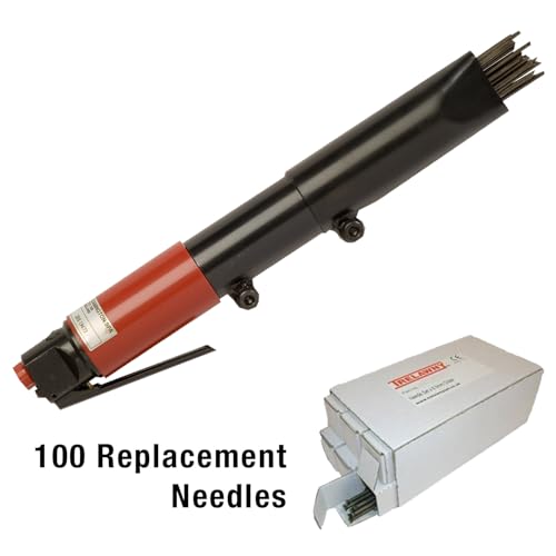 CS Unitec | 121.2099 Basic Kit | Industry Standard 2B 19-Needle Scaler Kit – Reliable Performance for Any Job - Made in England - style: (D) 2B Needle Scaler Basic Kit