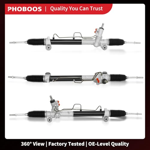 PHOBOOS Hydraulic Power Steering Rack and Pinion Assembly Compatible with Toyota Camry 2007-2011, Avalon 2005-2012 & Lexus ES350 2007-2012, New Unit, Leak Resistance, Direct Fit, Ref.97-2630, 26-2630 - size: 26-2630
