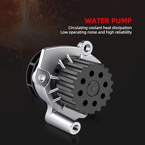 Engine Timing Belt Kit with Water Pump for Audi A3 A4 TT 2003-2015 - size: for A4/ A3/ TT (8J)/ Eos/ Golf/ Jetta