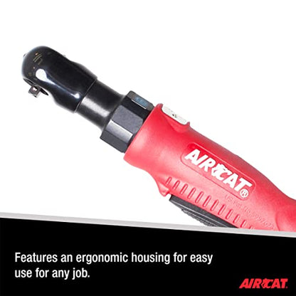 AIRCAT Pneumatic Tools 801: Composite Ratchet 320 RPM, 35 ft-lbs Maximum Torque - 3/8-Inch - size: 3/8-Inch (Pack of 1)