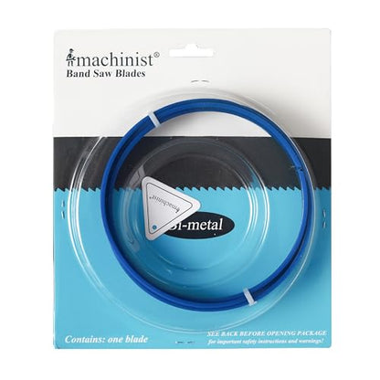 Imachinist S56121214SQ Bi-Metal M42 Bandsaw Blades 56-1/2" X 1/2" X 14 TPI - size: 14TPI-SQ