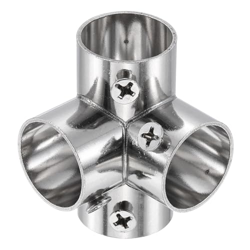 uxcell 1Pcs 90 Degree 4-Way Cross Pipe Fitting, Fit 3/4 Inch OD Pipe - size: Fit 3/4 Inch OD