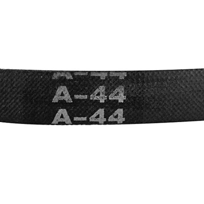 uxcell A44 Drive V-Belts 44" Inner Length 13mm Width 8mm Thick JIS Standard A-Section Rubber Drive Transmission Belt - size: 44"