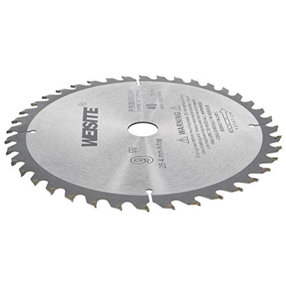 Utoolmart Circular Saw Blade, 9 Inches Carbide Tipped Slitting Saw, 40T Saw Blade with 25.4mm Arbor, for Hard & Soft Wood Cutting, 1 Pcs - size: 9inchx40T