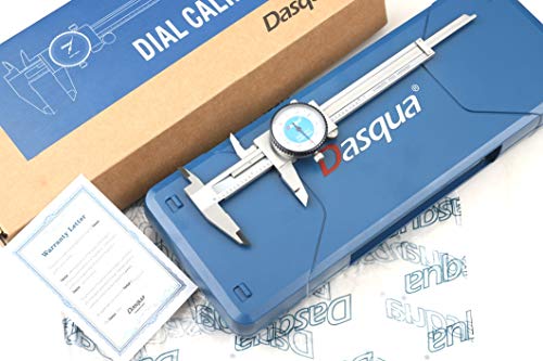Dasqua 1332-4105 0-4" Machinist Grade Dial Caliper - size: 0-4"
