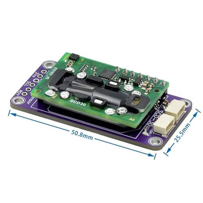High Precisions SCD30 Air Sensoring for CO2 Temperature and Humidity