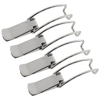 Xhziy 4 Pack Spring Loaded Toggle Latch, 3.35 Inch Catch Hasp Clamp