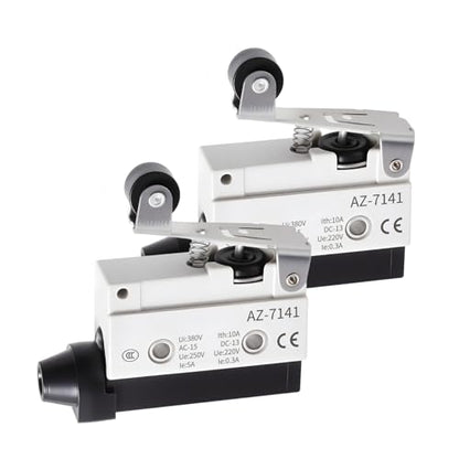 2 Pcs AZ-7141 Micro Limit Switch, 5A 250VAC Micro Switch, SPDT - color: AZ-7141