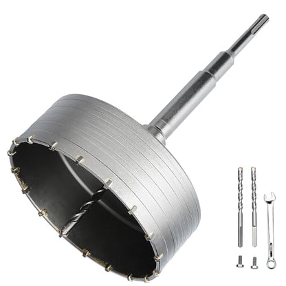 5.9 inch / 150mm Concrete Hole Saw with SDS Plus Shank Rod - style: 150mm ( 5.9 inch )