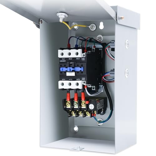 14.5 Hp 3-Phase Magnetic Motor Starter, 208-240 Volt 28-45 Amp - style: Three-phase 45A