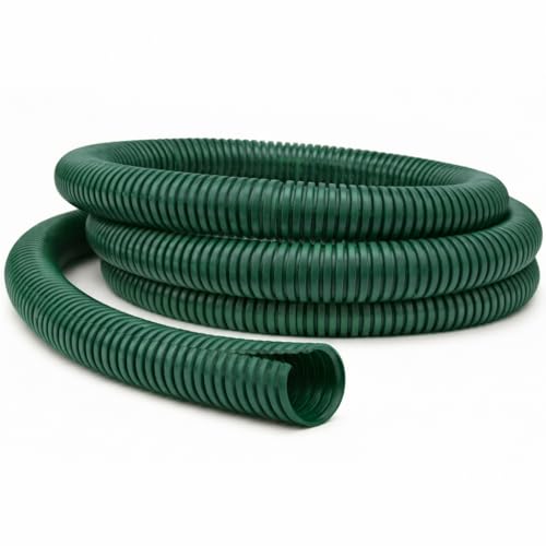 Kable Kontrol Colored Split Wire Loom Tubing 1/4” Inch 100 Ft Long - Green Wire Conduit Cover for Cords - Corrugated Tubing and Protector for Automotive Wires – Durable Polyethylene - color: Green, size: 0.25 Inch (1/4") - 100 Feet