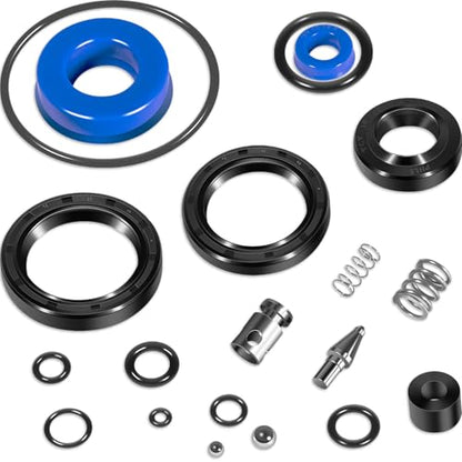 Super Seal Kit for Manual Pallet Jack Truck, Replaces BI 52103704-SUPER – Complete Hydraulic Seal Repair Kit – Compatible with Bishamon BS-55 BS-65