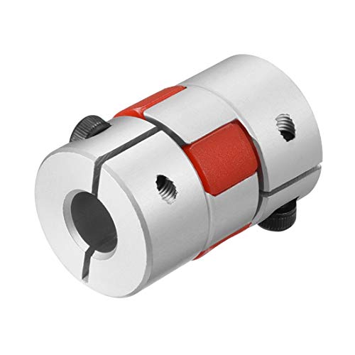 uxcell Shaft Coupling 6mm to 8mm Bore L30xD20 Flexible Coupler Joint for Servo Stepped Motor - size: 6 to 8mm L30xD20