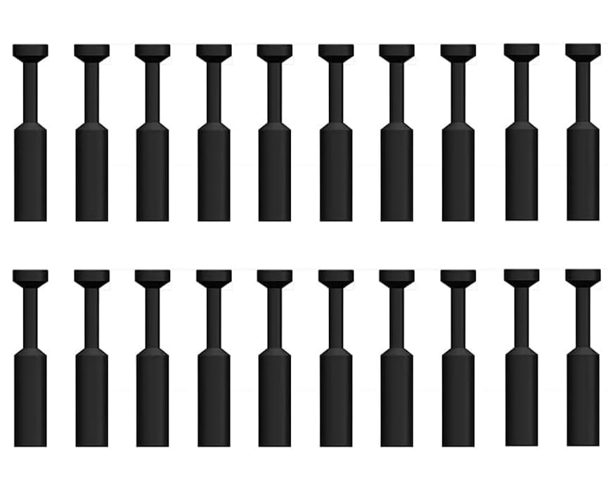 20 Pcs 8mm Push-to-Connect Fitting Plug for Pneumatic Tube and Fittings - style: 8mm or 5/16inch Pneumatic plug(20pcs)