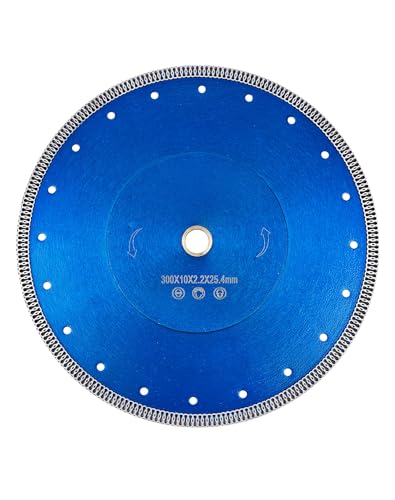 Ostek 12"/300mm Diamond Blade,1" Arbor - size: 12"