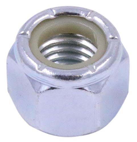 3/4-10 Nylon Insert Hex Lock Nut, NE, Steel Zinc Plated Nylock - U-Turn (25 Pack) - color: #2 Small Pack, size: (05CNELCZC) 3/4-10 Nylock, Zinc