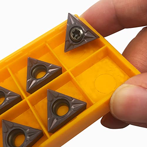 TCMT32.51 Turning Inserts Replacement - style: 10psc TCMT16T304+10pcs screws