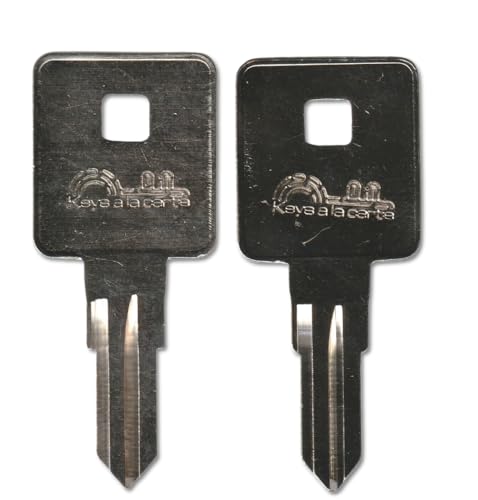 8185 Pair (2) Replacement Keys – Cut to Code on 1605 Blank for Fort/Craftsman/Kobalt/Waterloo/Westward Toolbox Locks | KEYSALACARTE