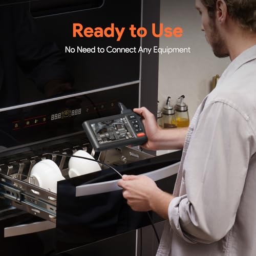 DEPSTECH 50FT Endoscope Camera, 5" IPS Screen Triple Lens Inspection Camera