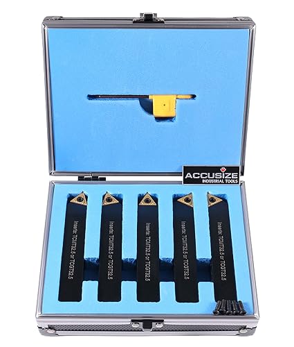 Accusize Indexable Turning Tool, 3/4 in, 2380-5123 - size: 3/4"