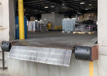 SlowStop Loading Dock Rubber Bumper - 12"D x 13"W x 4"H