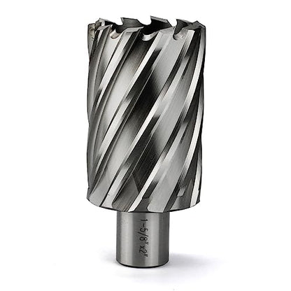 Annular Cutter JESTUOUS 3/4 Inch Weldon Shank 1-5/8 Cut Dia 2 Cut Depth