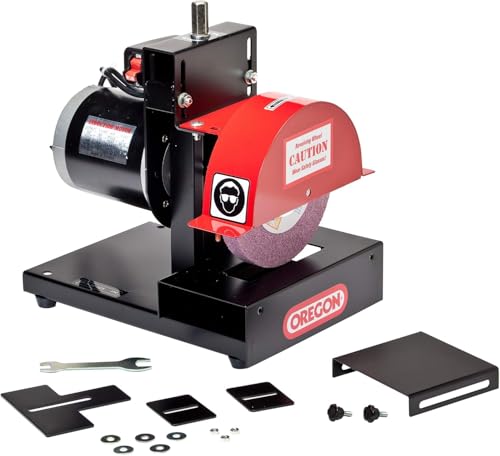 Oregon Economy Lawn Mower Blade Sharpener & Grinder, Heavy Duty, 1/3 HP Motor, Adjustable (88-025) - size: 1/3 HP