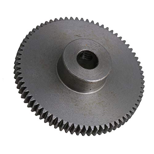 72 Teeth Steel Pinion Gear 6mm Shaft Hole 0.5 Module Spur Gear Small Size for DIY