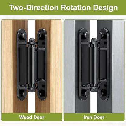 Heavy Duty Gate Hinger 7” Silent Bearing Gate Hinges - color: as picture